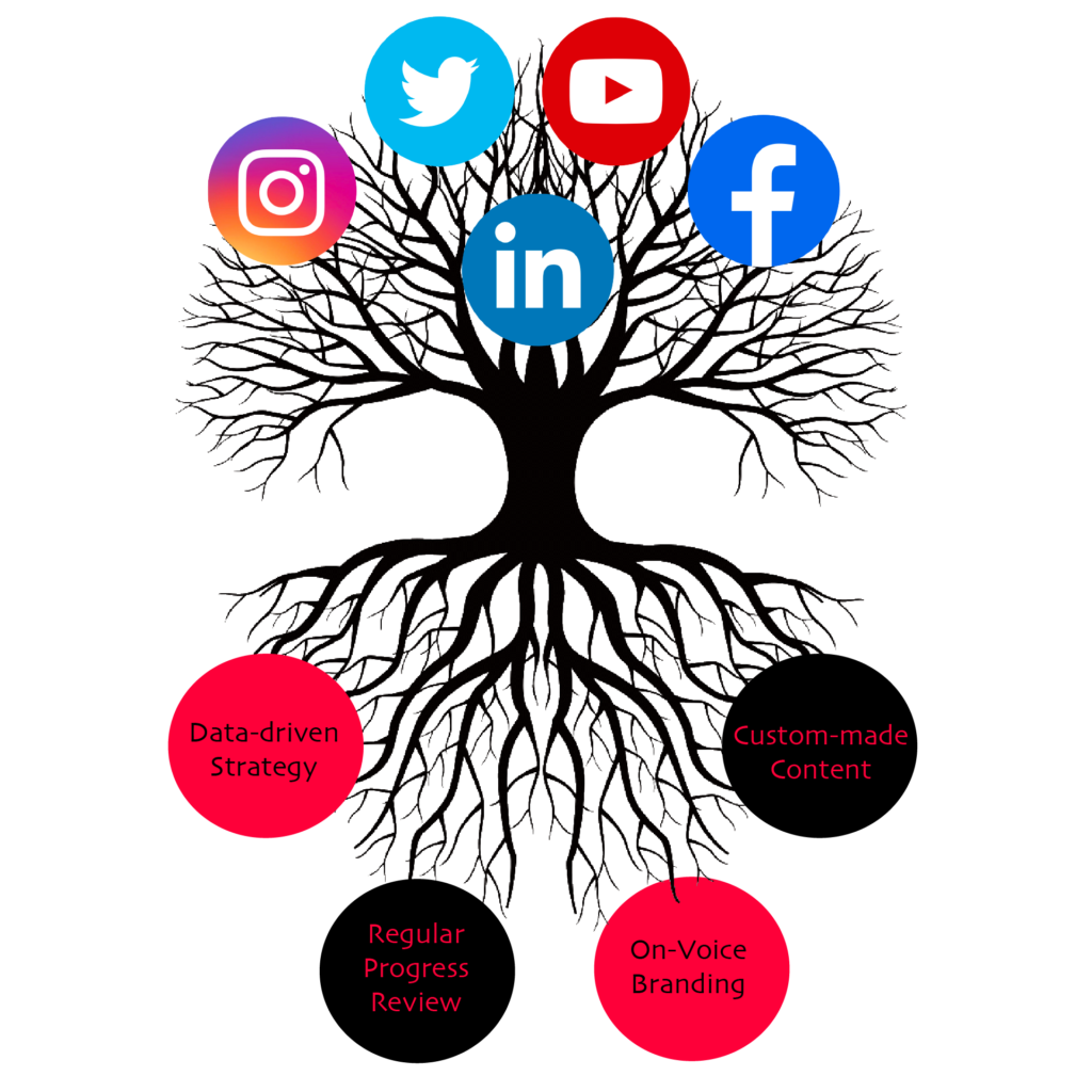 Social Media Success Tree